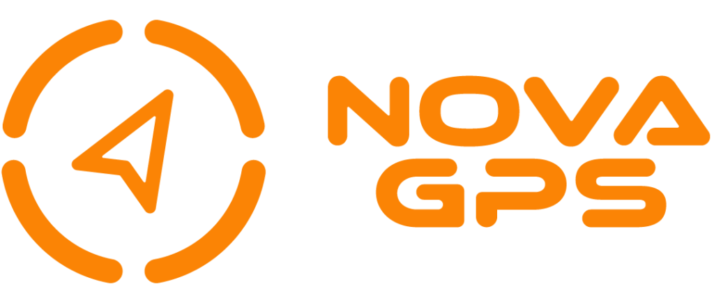 Logo horizontal de nova gps